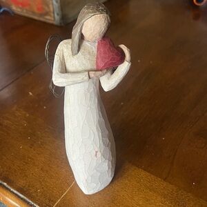 Angel Figurine with Heart